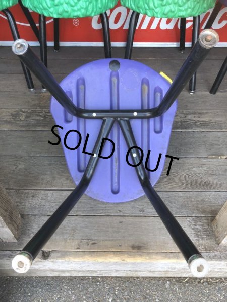 画像9: Vintage Mcdonald's Playland Chair Grimace (S198） (9)