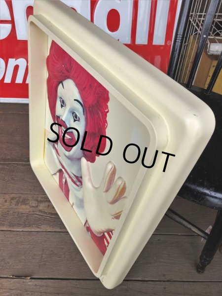 画像5: Vintage Ronald McDonald 3D Wall Sign (S202） (5)