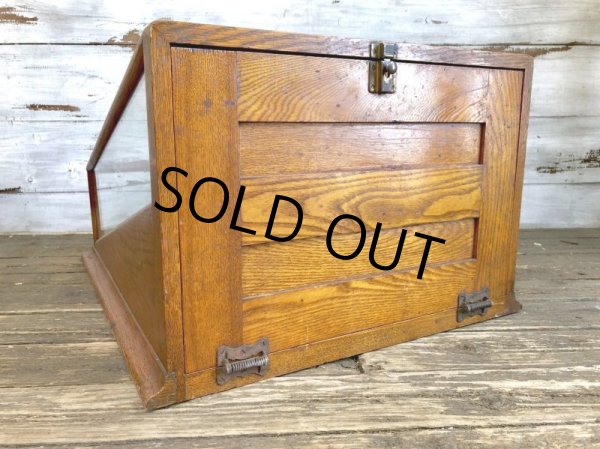 画像4: 1900s Antique Hohner Harmonica Counter Store Display Case (T203） (4)