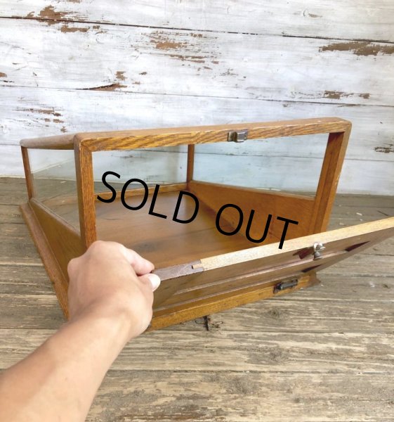 画像5: 1900s Antique Hohner Harmonica Counter Store Display Case (T203） (5)