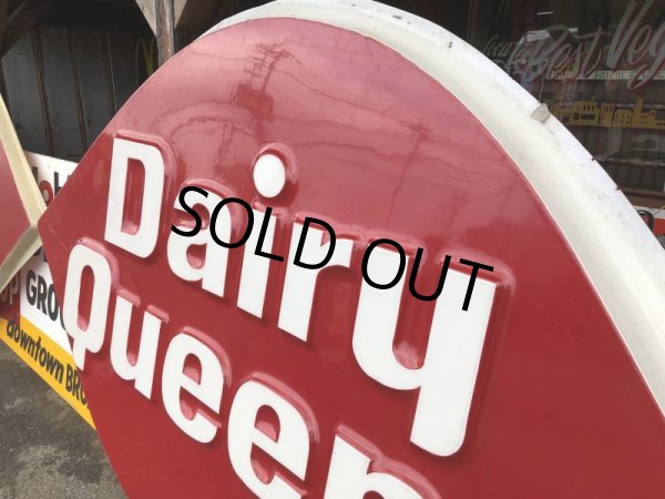 画像6: Vintage DAIRY QUEEN Huge Sign (T217) (6)