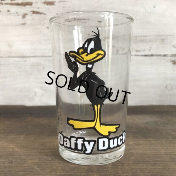 画像1: 1976 Vintage Glass Looney Tunes Welch's  Daffy Duck (w460) (1)