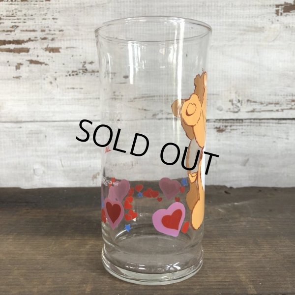 画像4: 1983 Pizza Hut Vintage Glass Care Bear TenderHeart (w469) (4)