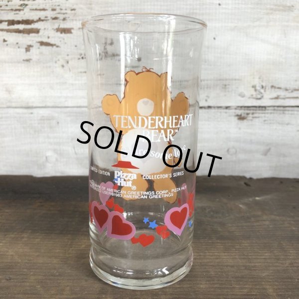 画像3: 1983 Pizza Hut Vintage Glass Care Bear TenderHeart (w469) (3)