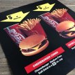 画像4: 1991 Vintage McDonalds Trance Light Sign CHEESEBURGER COMBO (T219) (4)