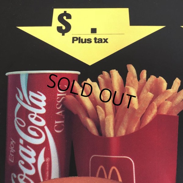 画像5: 1991 Vintage McDonalds Trance Light Sign CHEESEBURGER COMBO (T219) (5)