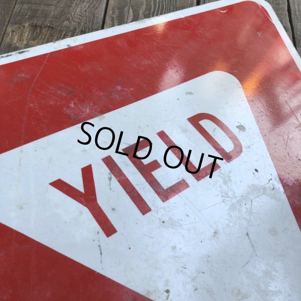 画像7: Vintage Road Sign YIELD (T223) (7)