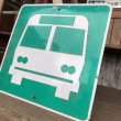 画像4: Vintage Road Sign Bus (T228) (4)