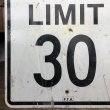 画像3: Vintage Road Sign SPEED LIMIT 30 (T229) (3)