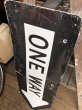 画像4: Vintage Road Sign ONE WAY (T227) (4)