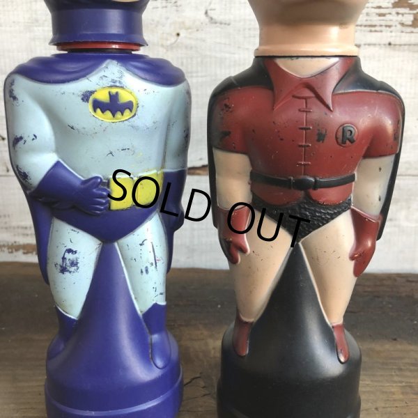 画像6: Vintage Soaky Bobble Bath bottle BATMAN & ROBIN Set (T240) (6)