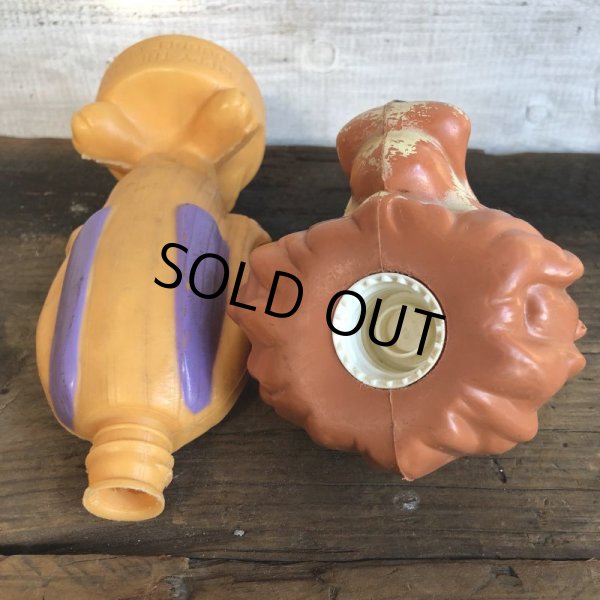 画像8: Vintage Soaky Bobble Bath bottle Lippy the Lion (T234) (8)