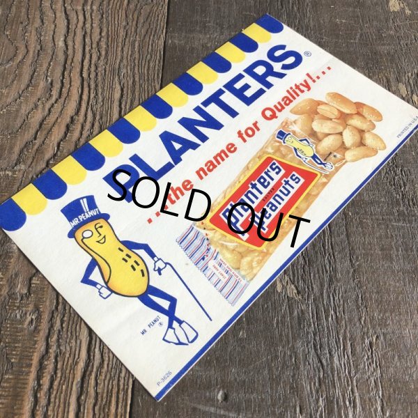 画像5: 1960s Vintage Advertising Store Decals Sign Planters Mr.Peanuts (T235) (5)