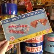 画像1: 1960s Vintage Advertising Store Decals Sign Chunky Chocolate Bar (T236) (1)