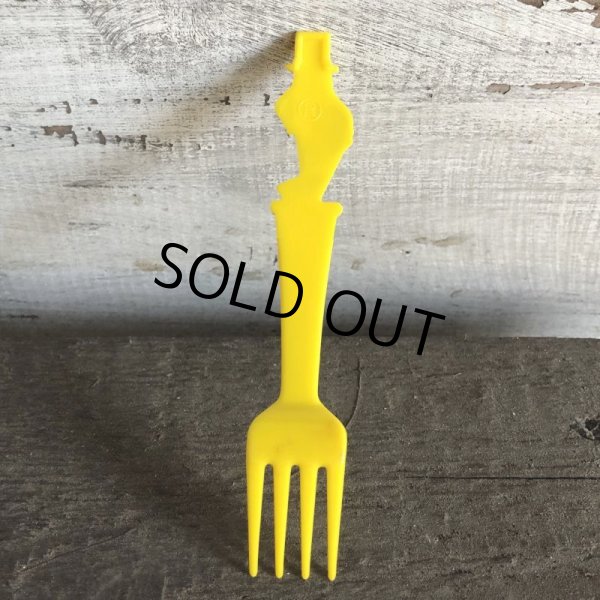 画像2: Vintage Planters Mr. Peanut Plastic Fork (T250) (2)