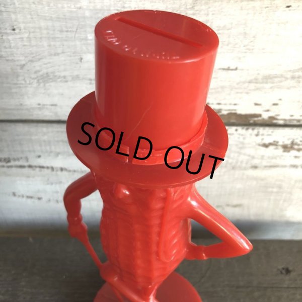 画像5: Vintage Planters Mr. Peanut Plastic Bank (T246) (5)
