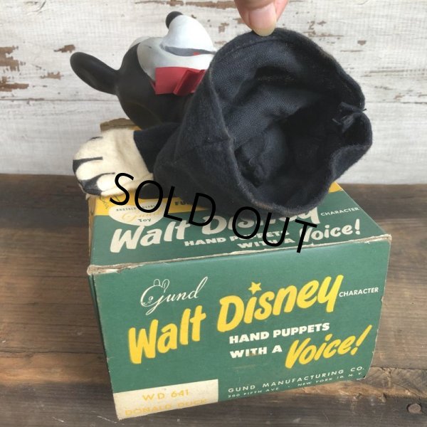 画像6: 50s Vintage GUND Walt Disney Hand Puppet Mickey (T252) (6)