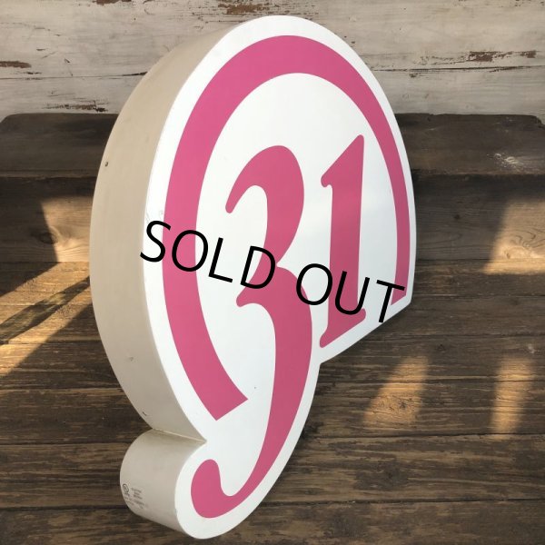 画像3: Vintage 31 Baskin-Robbins  Store Display Sign (T271) (3)