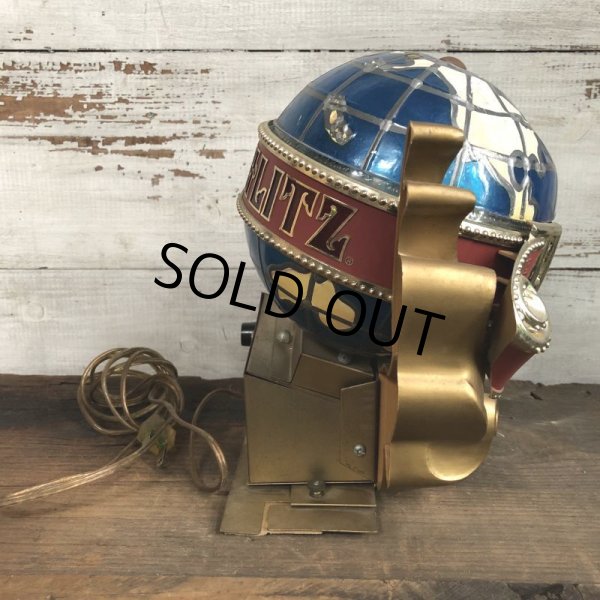 画像5: Vintage 70s Schlitz Beer Spinning Globe Motion Lighted Sign (T271) (5)