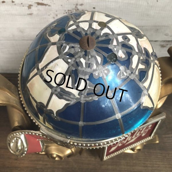画像8: Vintage 70s Schlitz Beer Spinning Globe Motion Lighted Sign (T271) (8)