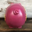 画像3: 70s Vintage Psychedelic Hippi Pig Piggy Bank BIG SIZE (T285) (3)