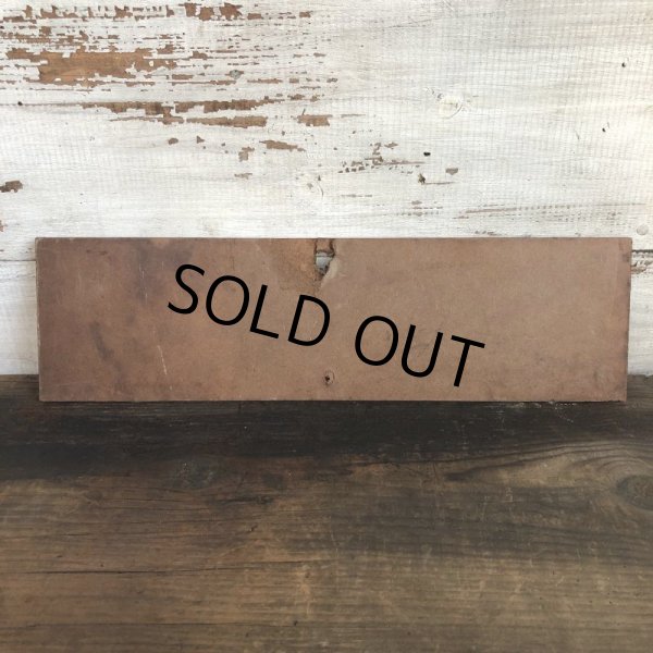 画像2: Vintage Sign SOLD (T287) (2)