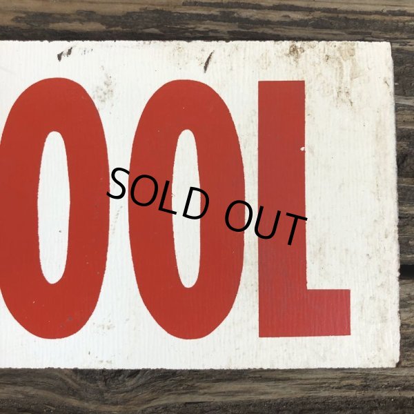 画像7: Vintage Sign SWIMING POOL (T286) (7)