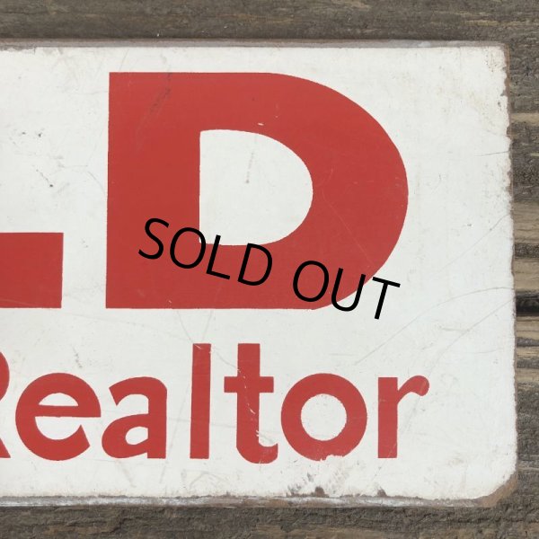 画像7: Vintage Sign SOLD It Pay to call a Realtor (T288) (7)