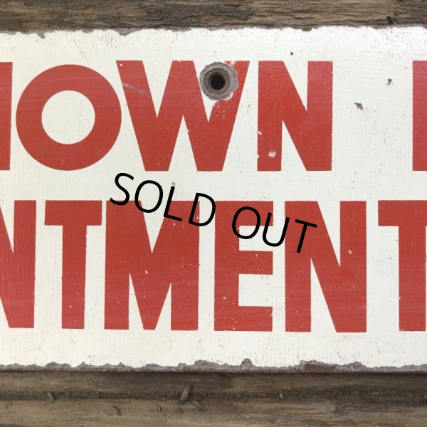 画像6: Vintage Sign SHOWN BY APPOINTMENT ONLY (T289) (6)