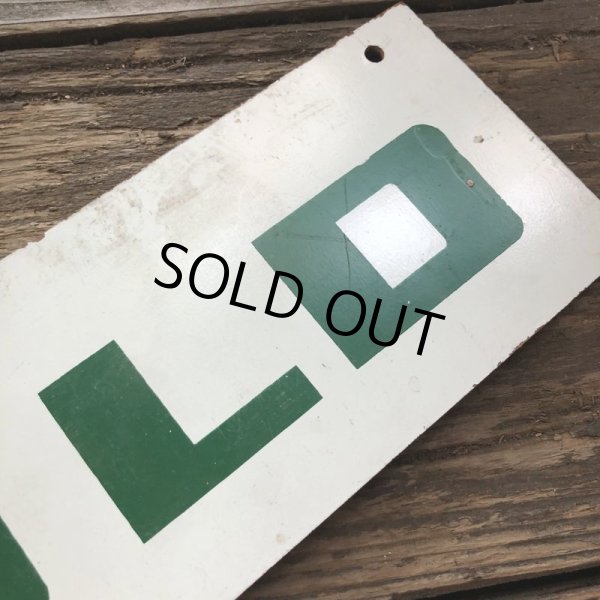 画像10: Vintage Sign SOLD (T293) (10)