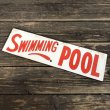 画像4: Vintage Sign SWIMING POOL (T286) (4)