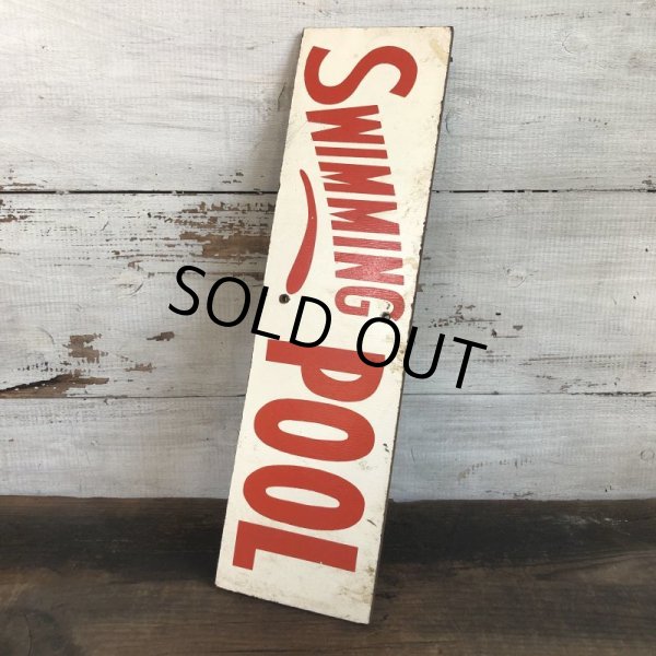 画像3: Vintage Sign SWIMING POOL (T286) (3)