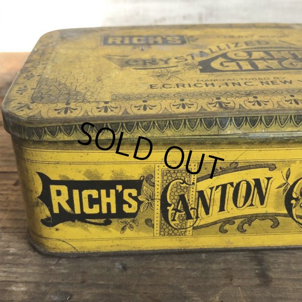 画像6: Vintage Can Rich's Crystallized Canton Ginger (T938)  (6)