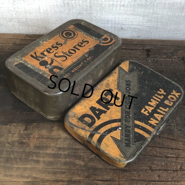 画像7: Vintage Can DART Kress Stores (T942)  (7)