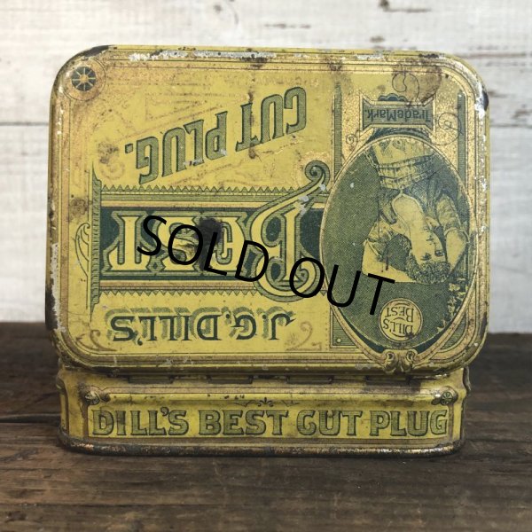 画像4: Vintage Can J.G. DILL'S BEST Cut Plug (T943)  (4)