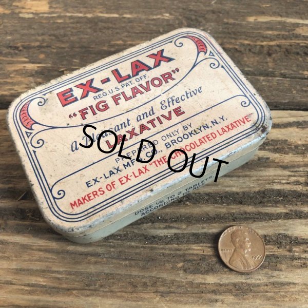 画像1: Vintage Can EX-LAX FIG FLAVOR (T940)  (1)