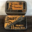 画像6: Vintage Can DART Kress Stores (T942)  (6)