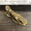 画像3: Vintage Brass Gloved Hand Clip JAPAN (T293) (3)