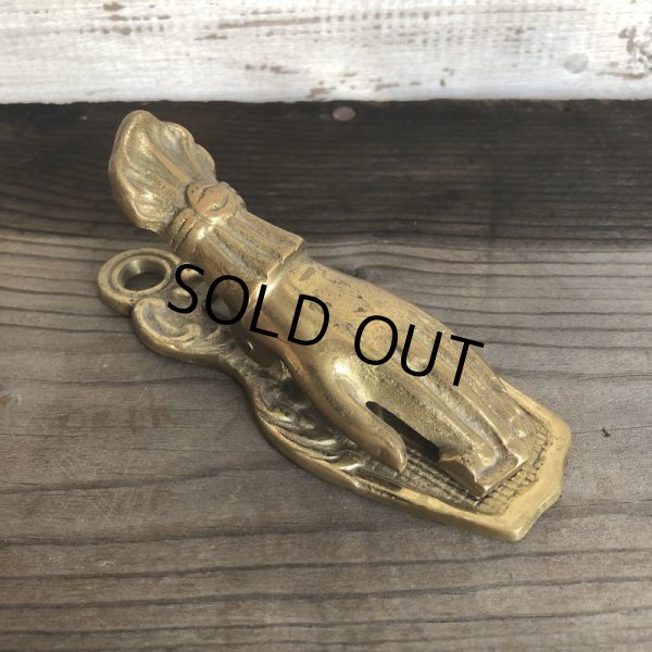 画像3: Vintage Brass Gloved Hand Clip JAPAN (T293) (3)