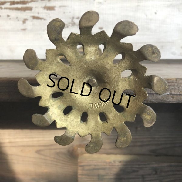 画像8: Vintage Brass Gloved Hand Clip Stand JAPAN (T294) (8)