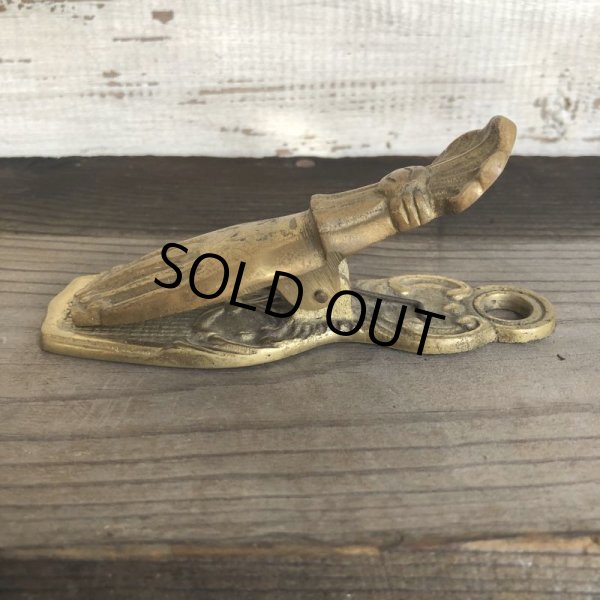 画像5: Vintage Brass Gloved Hand Clip JAPAN (T293) (5)