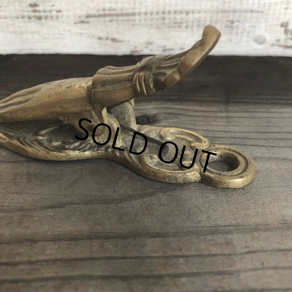 画像9: Vintage Brass Gloved Hand Clip JAPAN (T293) (9)
