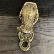 画像7: Vintage Brass Gloved Hand Clip JAPAN (T293) (7)