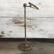 画像3: Vintage Brass Gloved Hand Clip Stand JAPAN (T294) (3)