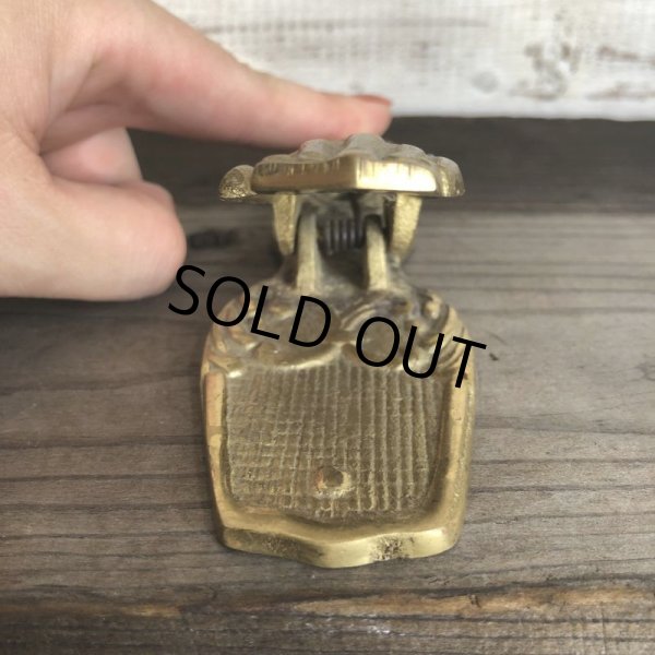 画像6: Vintage Brass Gloved Hand Clip JAPAN (T293) (6)