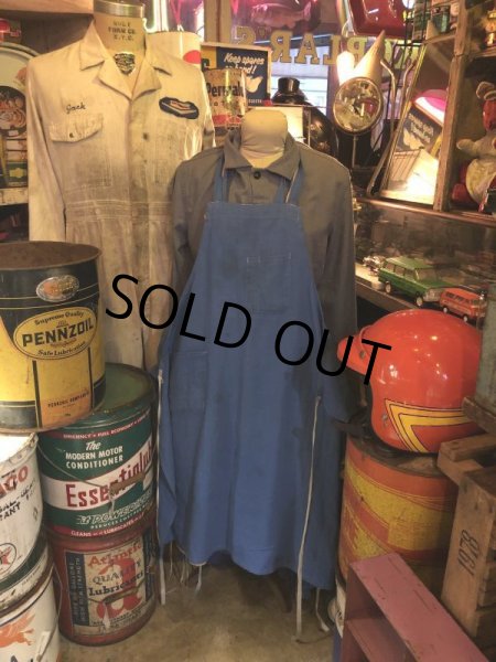 画像6: Vintage Advertising Work Apron (T301) (6)