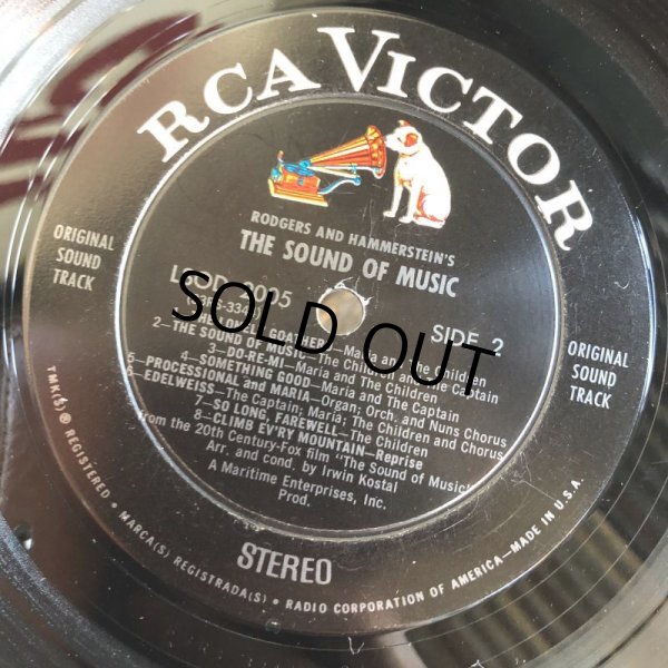 画像3: 60s Vintage LP The Sound of Music (T297) (3)