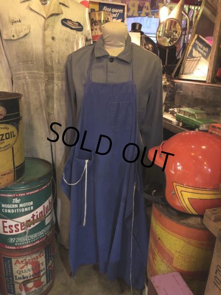 画像7: Vintage Advertising Work Apron (T299) (7)