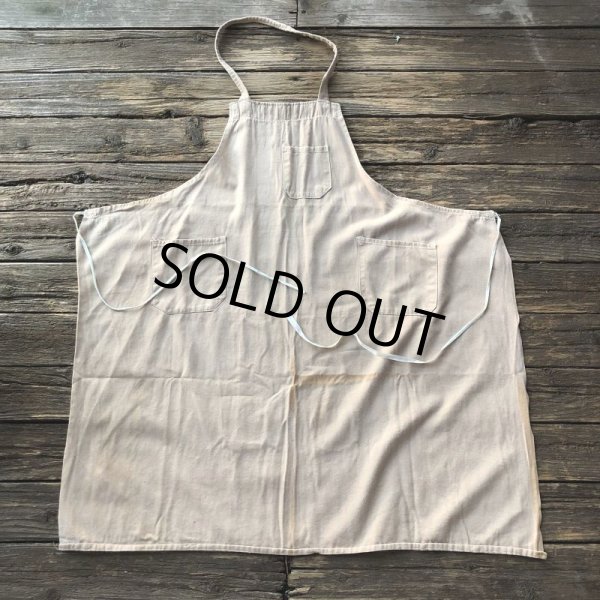 画像2: Vintage Advertising Work Apron (T302) (2)