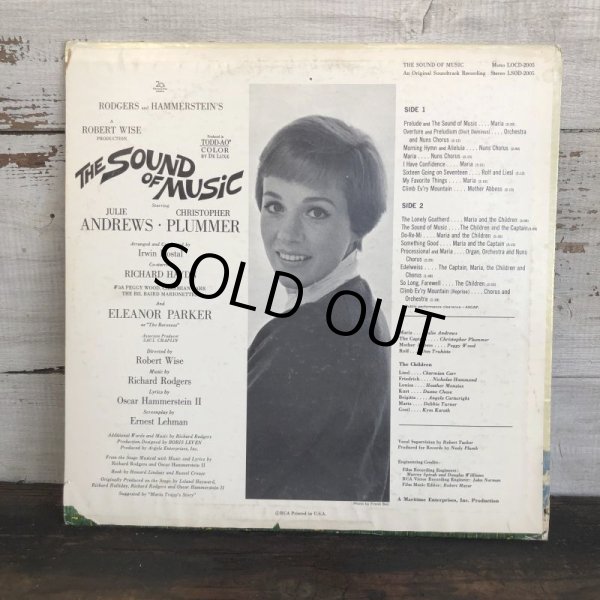 画像4: 60s Vintage LP The Sound of Music (T297) (4)